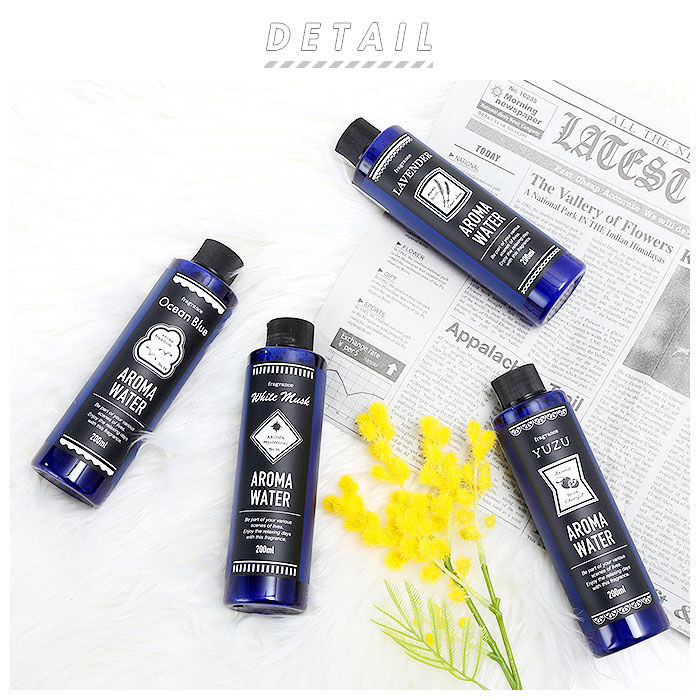 BACKYARD FAMILY「アロマウォーター 加湿器 通販 アロマエッセンス オーシャンブルー ラベンダー ホワイトムスク」|アロマ・ルームフレグランス|