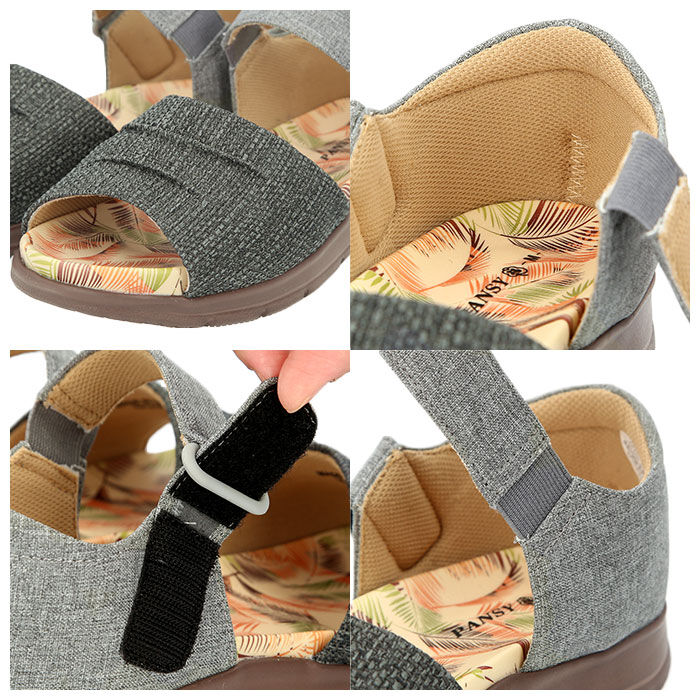 BACKYARD FAMILY「パンジー サンダル 通販 レディース pansy 靴 1420 楽ちんシューズ pansy」|サンダル|