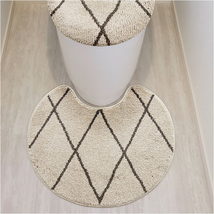 BACKYARD FAMILY「トイレ マット 洗える 通販 おしゃれ 洗える アイボリー ベージュ トイレマット トイレ用品」|トイレタリー・ランドリーグッズ|