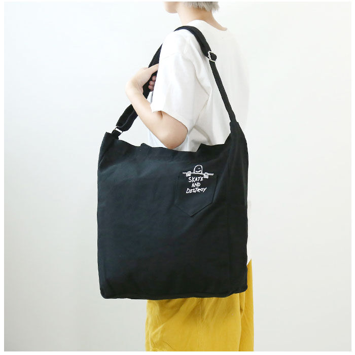 BACKYARD FAMILY「THRASHER スラッシャー ショルダートート L 通販 ショルダーバッグ ショルダーバック」|ショルダー・メッセンジャー|