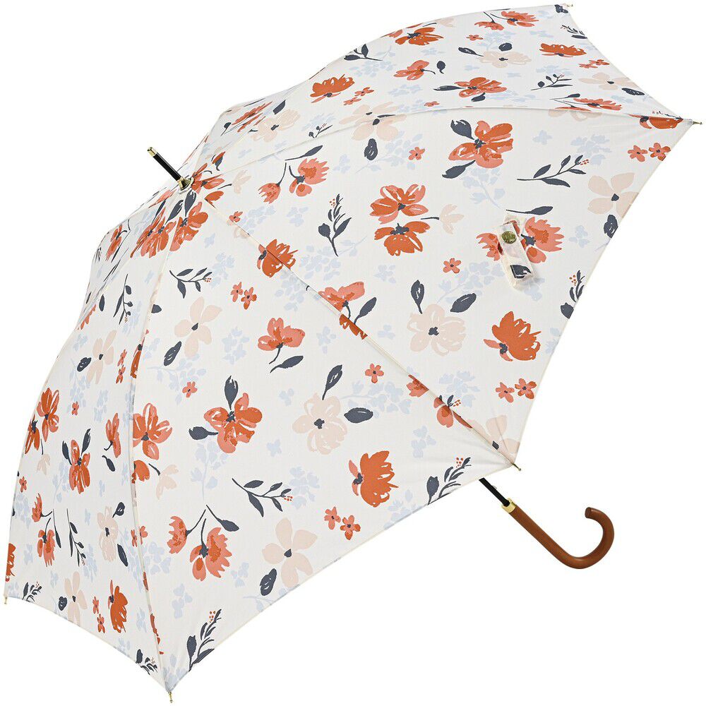 BACKYARD FAMILY「ニフティカラーズ 長傘 通販 nifty colors 傘 レディース ジャンプ 大きめ 60cm」|傘|レッド1