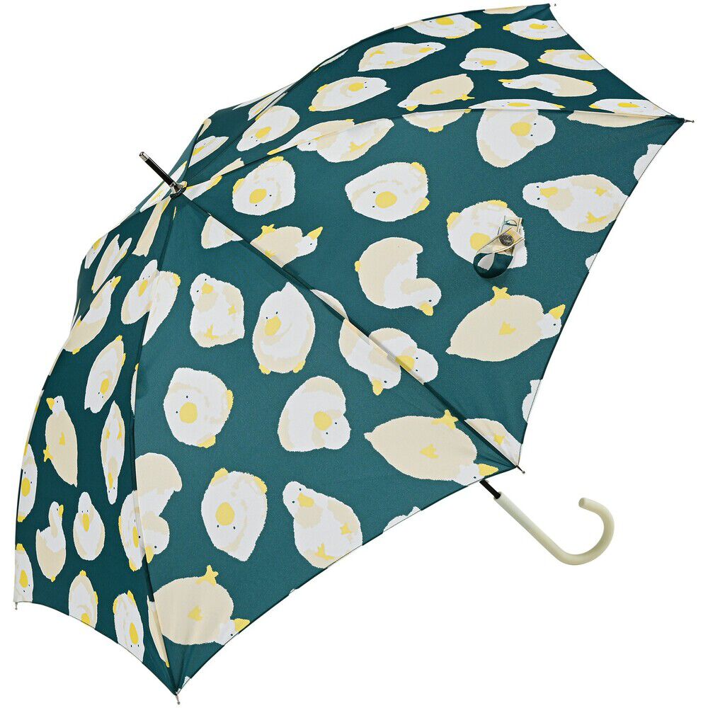 BACKYARD FAMILY「ニフティカラーズ 長傘 通販 nifty colors 傘 レディース ジャンプ 大きめ 60cm」|傘|グリーン1