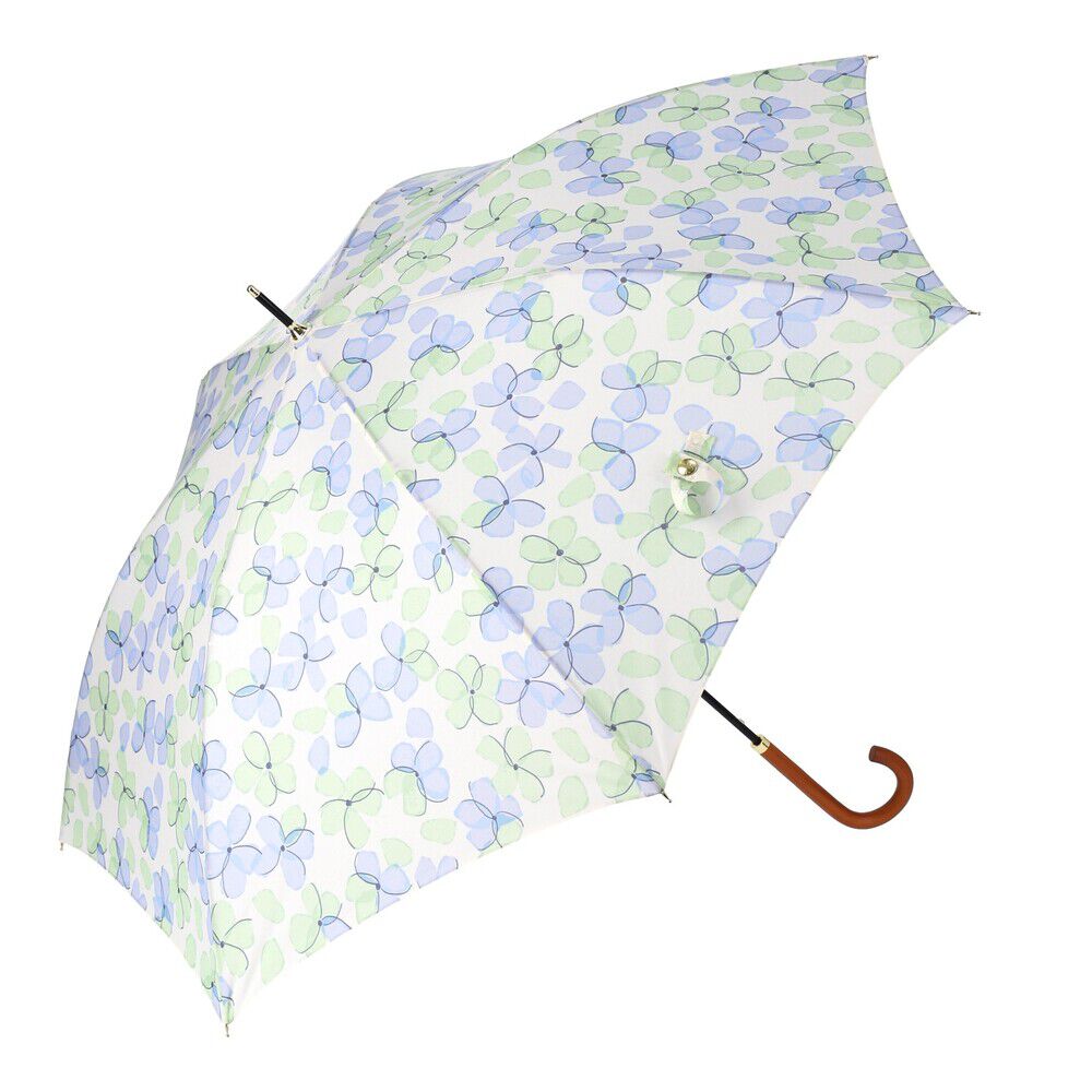 BACKYARD FAMILY「ニフティカラーズ 長傘 通販 nifty colors 傘 レディース ジャンプ 大きめ 60cm」|傘|グリーン2