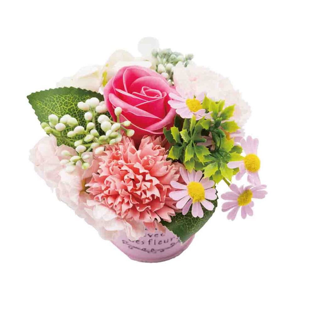 BACKYARD FAMILY「ソープフラワー オシャレ 通販 ブーケ アーティフィシャルフラワー ソープフラワーギフト 造花」|その他|ピンク1