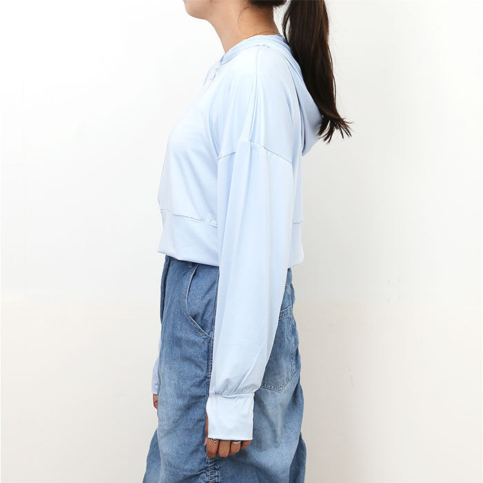 BACKYARD FAMILY「接触冷感 ラッシュガード レディース 通販 ショート丈 レディースラッシュガード」|スポーツ|