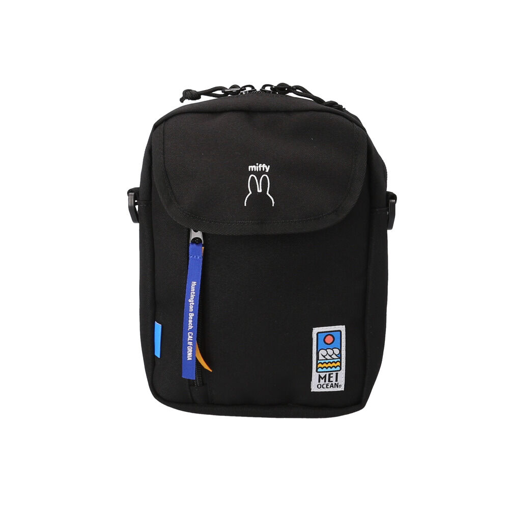 BACKYARD FAMILY「MEI OCEAN ショルダーバッグ 通販 メイ オーシャン ショルダーバック 斜めがけバッグ」|ショルダー・メッセンジャー|ブラック1