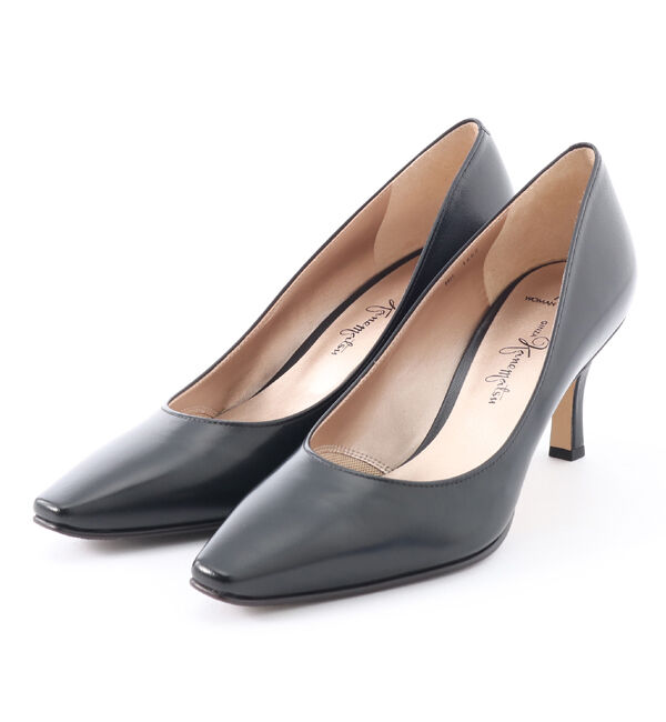 銀座かねまつ「RMMH1452BSKID  【ベーシック】【本革】ブラックパンプス【オケージョン対応】」|パンプス|ブラック