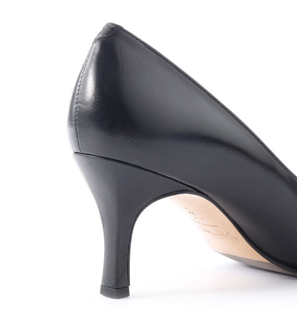 銀座かねまつ「RMMH1452BSKID  【ベーシック】【本革】ブラックパンプス【オケージョン対応】」|パンプス|