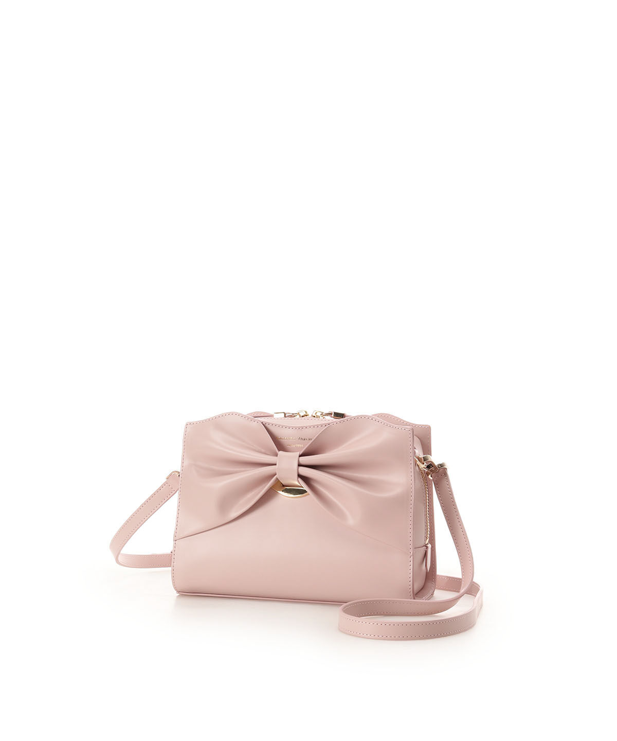 Samantha Thavasa「ドレープリボンレザーショルダーバッグ」|ショルダー・メッセンジャー|