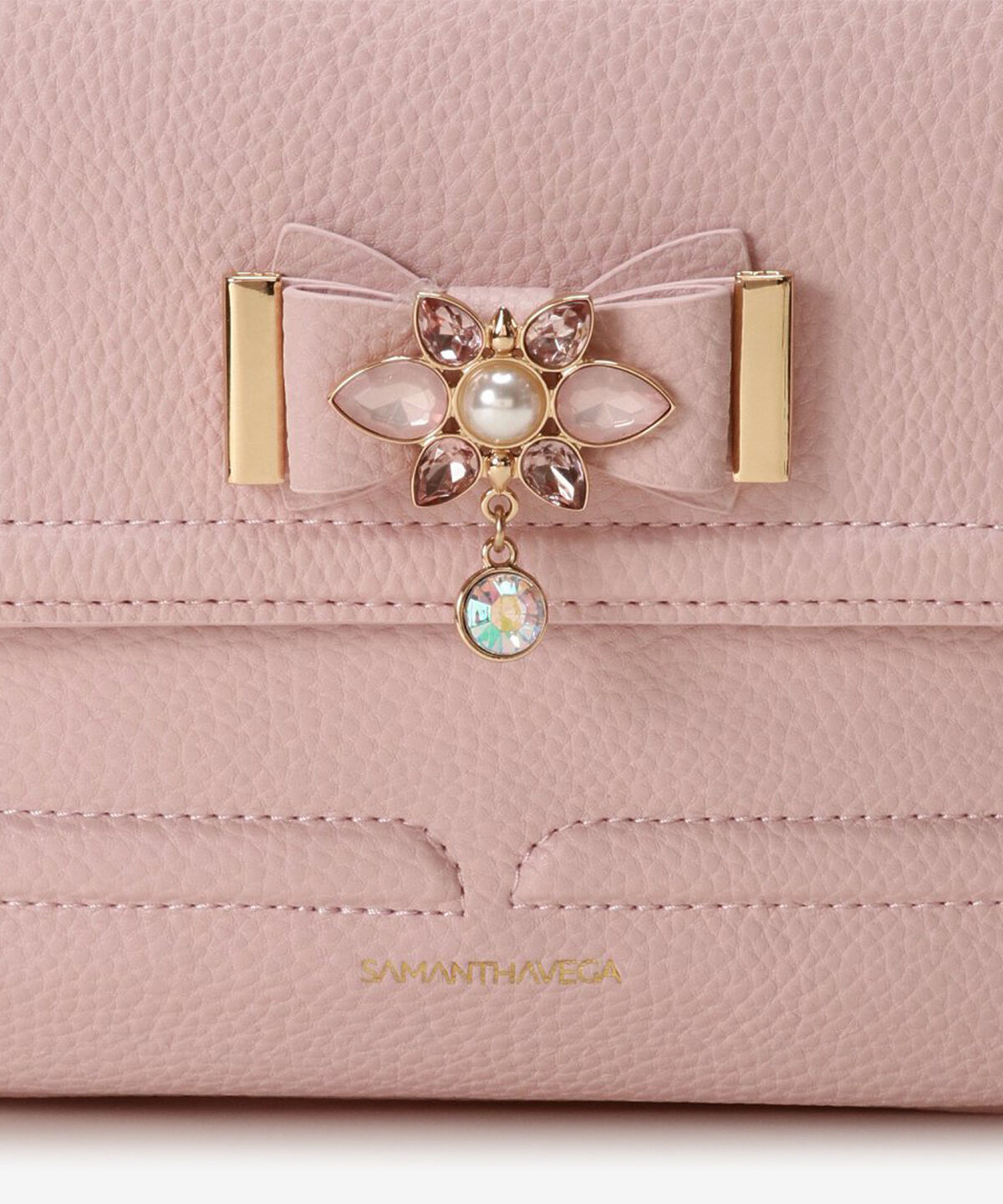 Samantha Vega「ビジューリボンリュック(大)」|リュック|