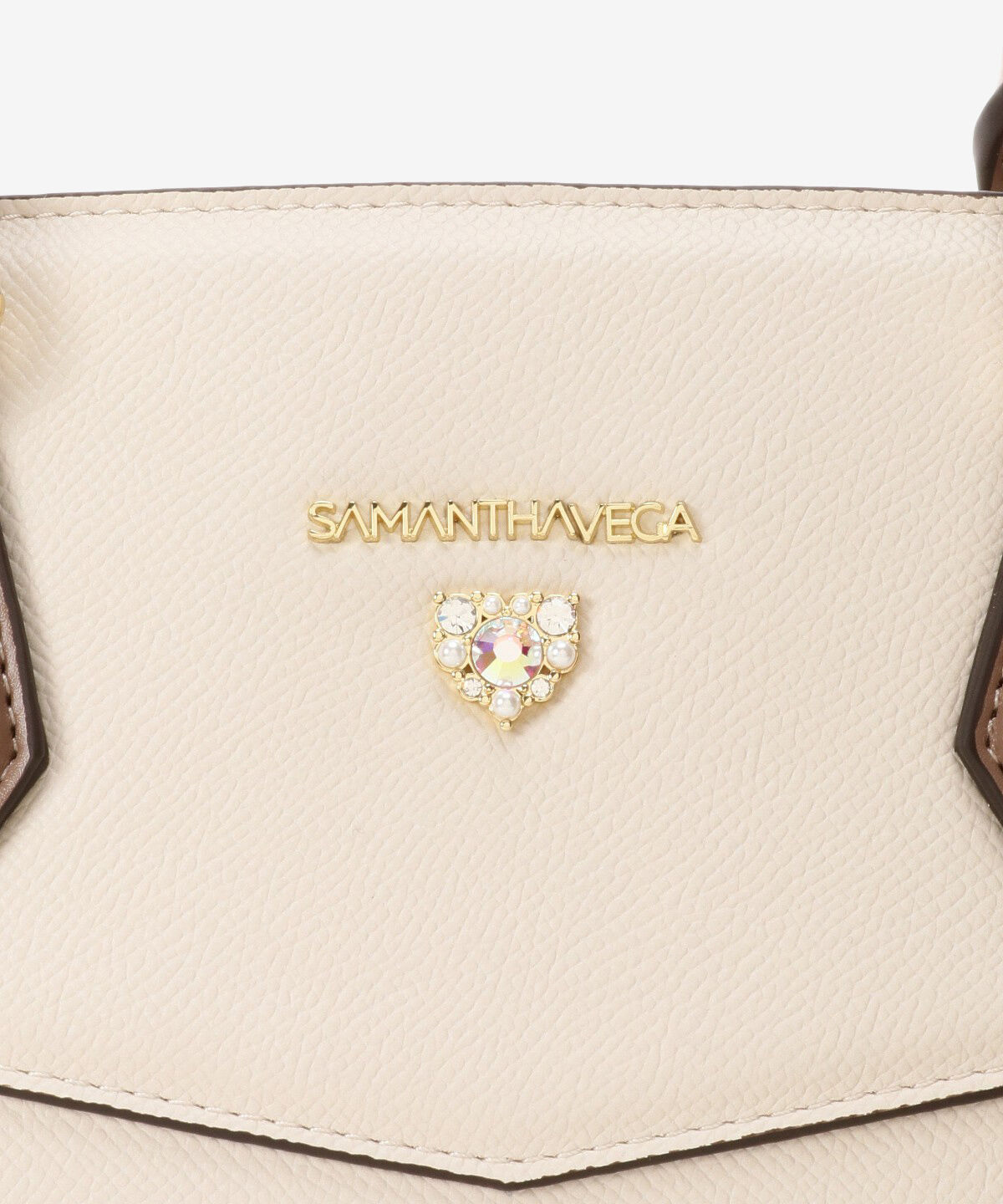 Samantha Vega「ハートビジュー付きハンドバッグ」|ハンドバッグ|