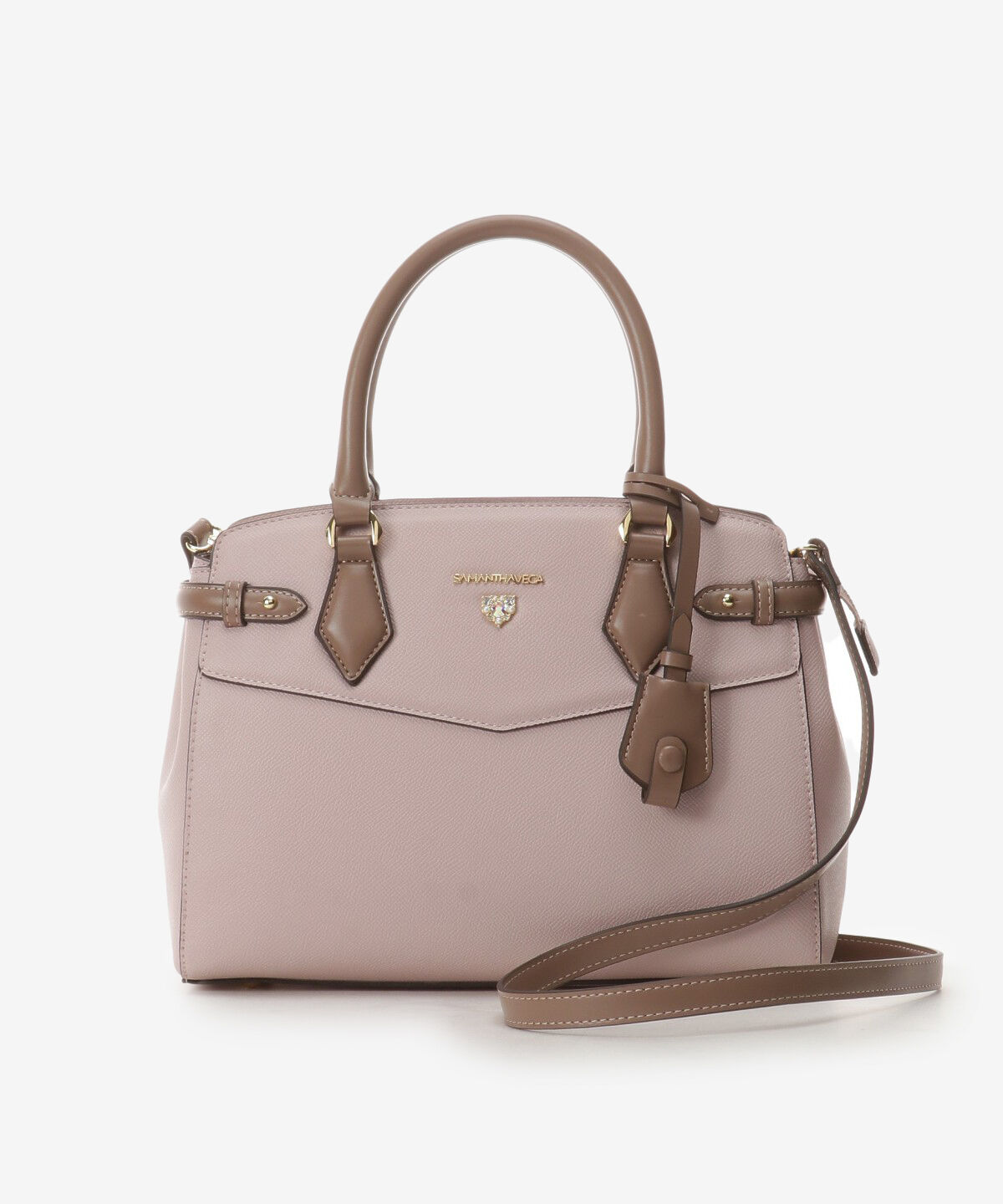 Samantha Vega「ハートビジュー付きハンドバッグ」|ハンドバッグ|