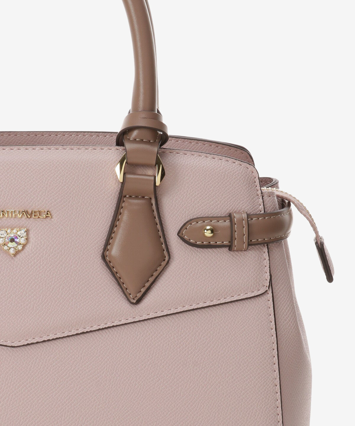 Samantha Vega「ハートビジュー付きハンドバッグ」|ハンドバッグ|