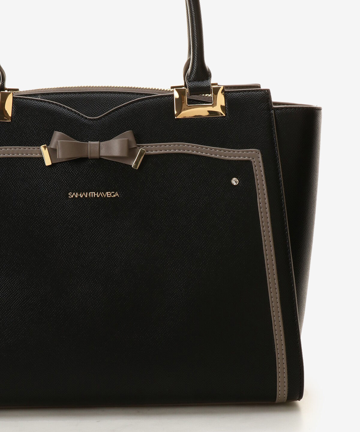 Samantha Vega「ソリッドリボンA4トートバッグ」|トートバッグ|