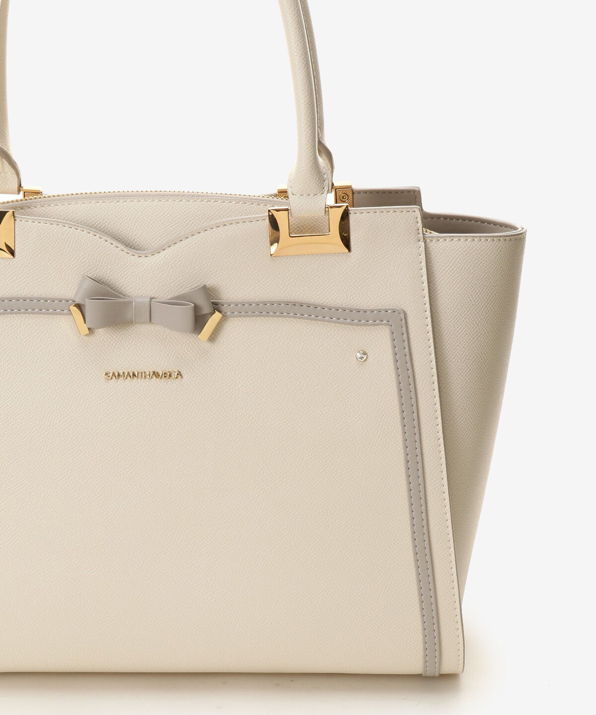 Samantha Vega「ソリッドリボンA4トートバッグ」|トートバッグ|