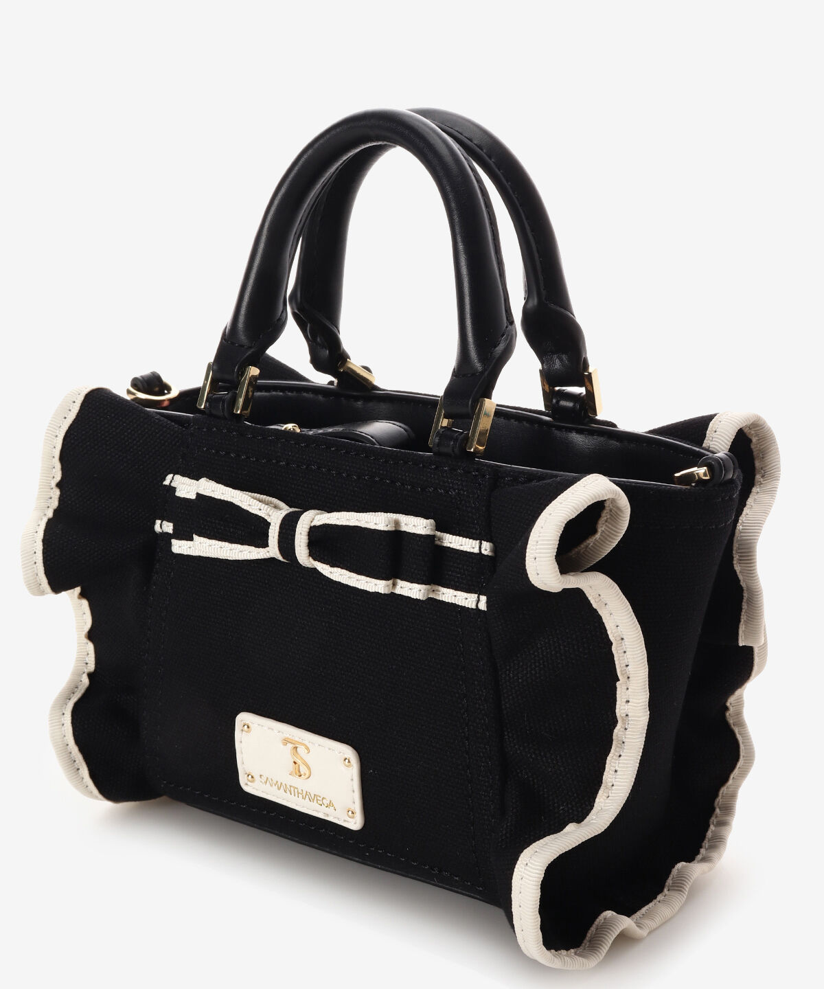 Samantha Vega「リボンフリルショルダーバッグ（ミニ）」|ショルダー・メッセンジャー|