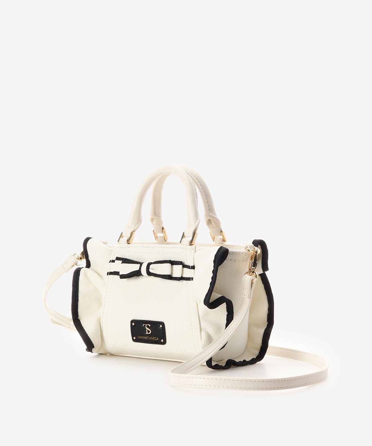 Samantha Vega「リボンフリルショルダーバッグ（ミニ）」|ショルダー・メッセンジャー|