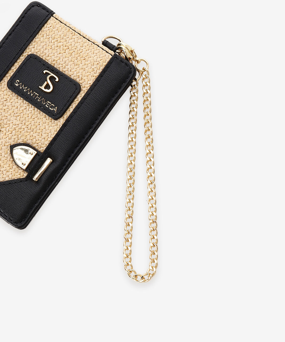 Samantha Vega「パナマ風ベルト金具パスケース」|定期入れ|