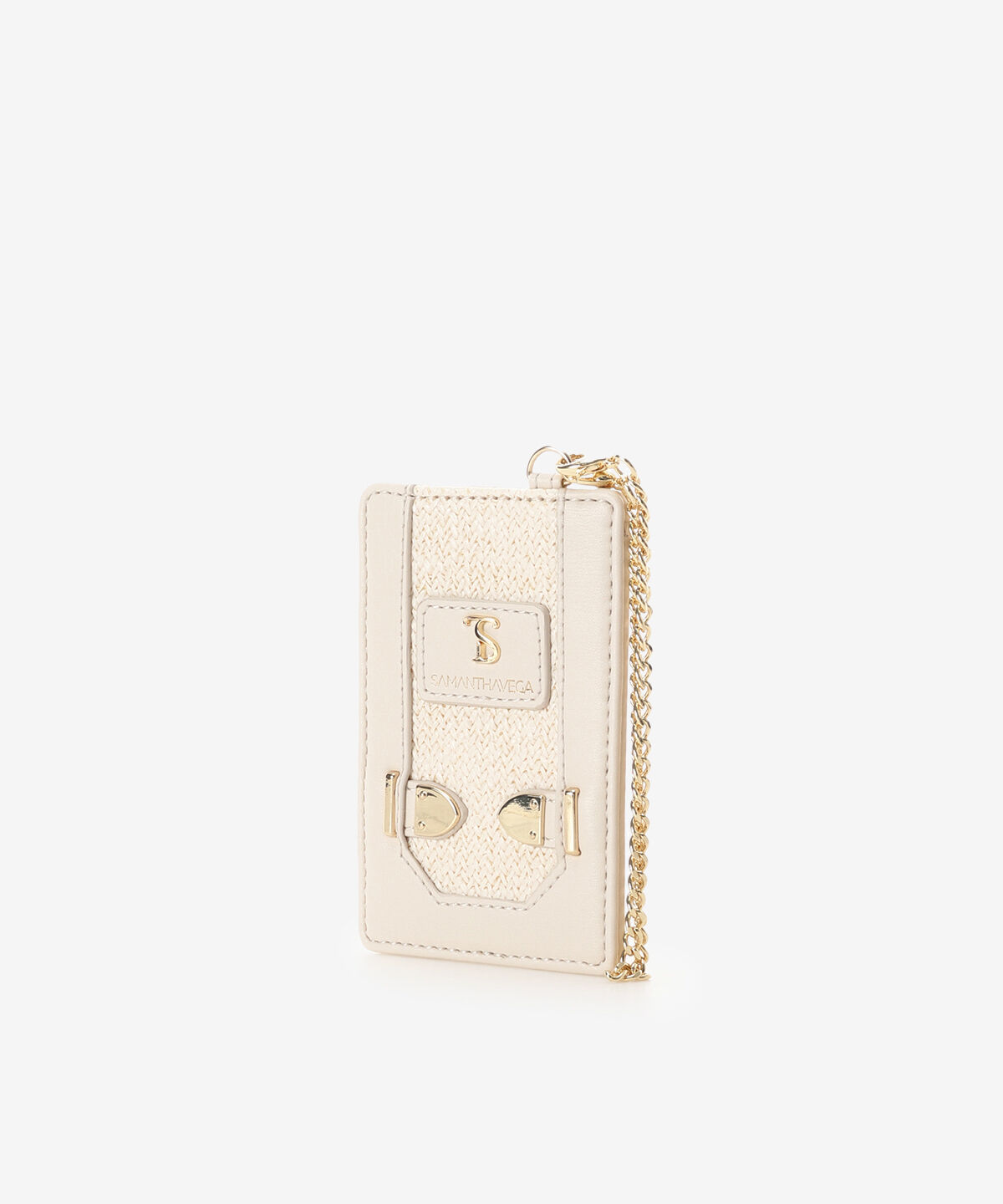 Samantha Vega「パナマ風ベルト金具パスケース」|定期入れ|