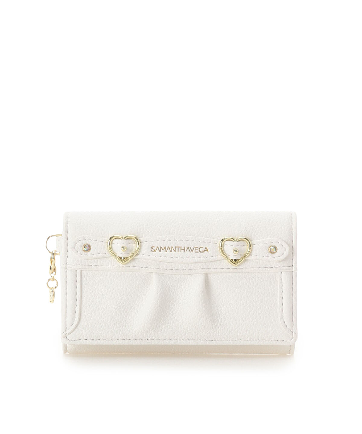 Samantha Vega「ハートベルトキーケース」|キーケース|ホワイト