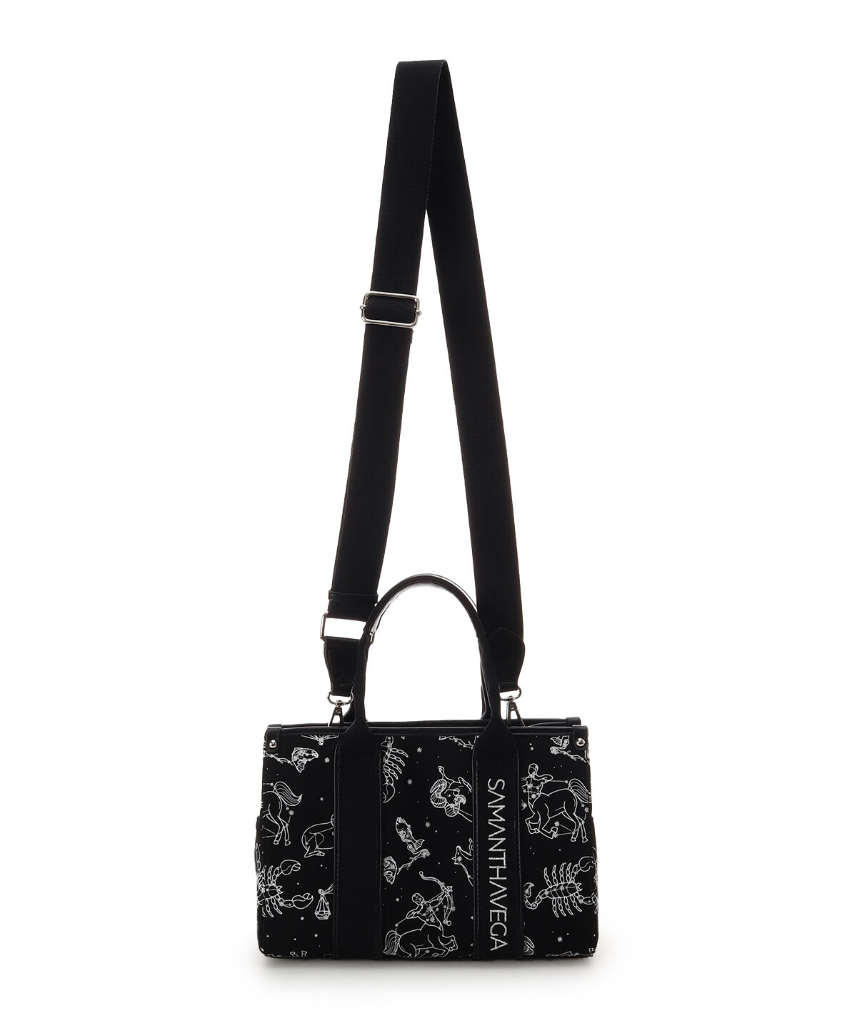 Samantha Vega「ロゴテープスターチャートハンドバッグ（小）」|ハンドバッグ|