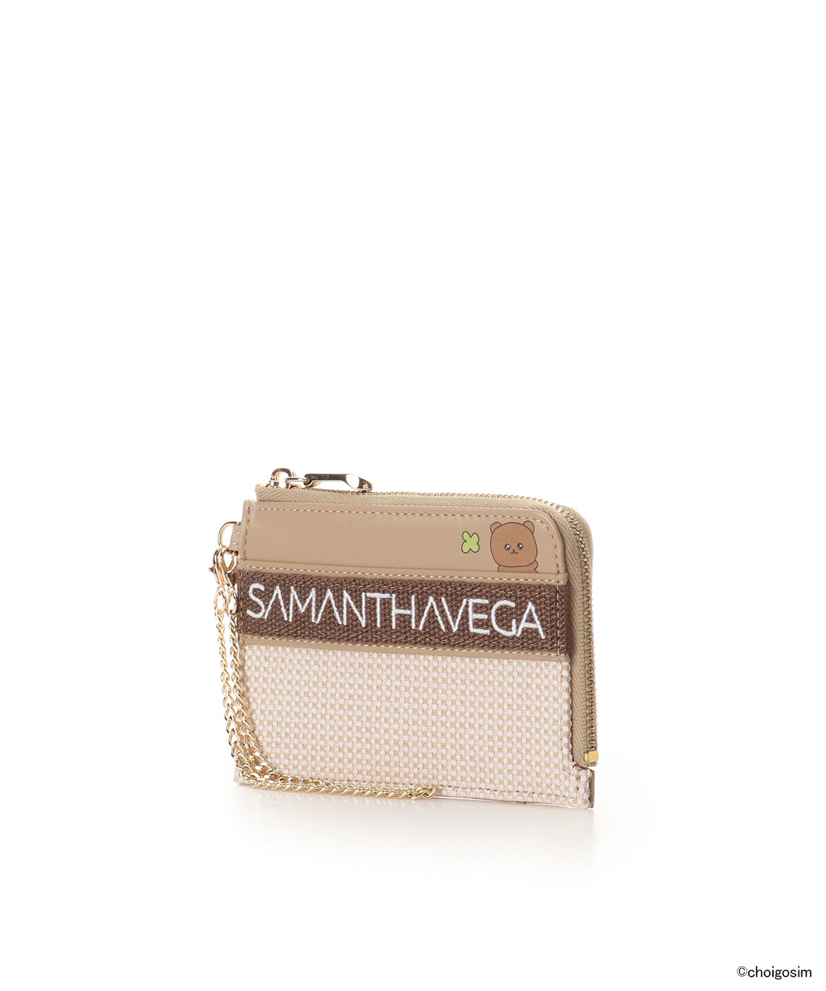 Samantha Vega「チェゴシム&times;SAMANTHAVEGA　「くまゴシム」マルチケース」|名刺入れ・カードケース|