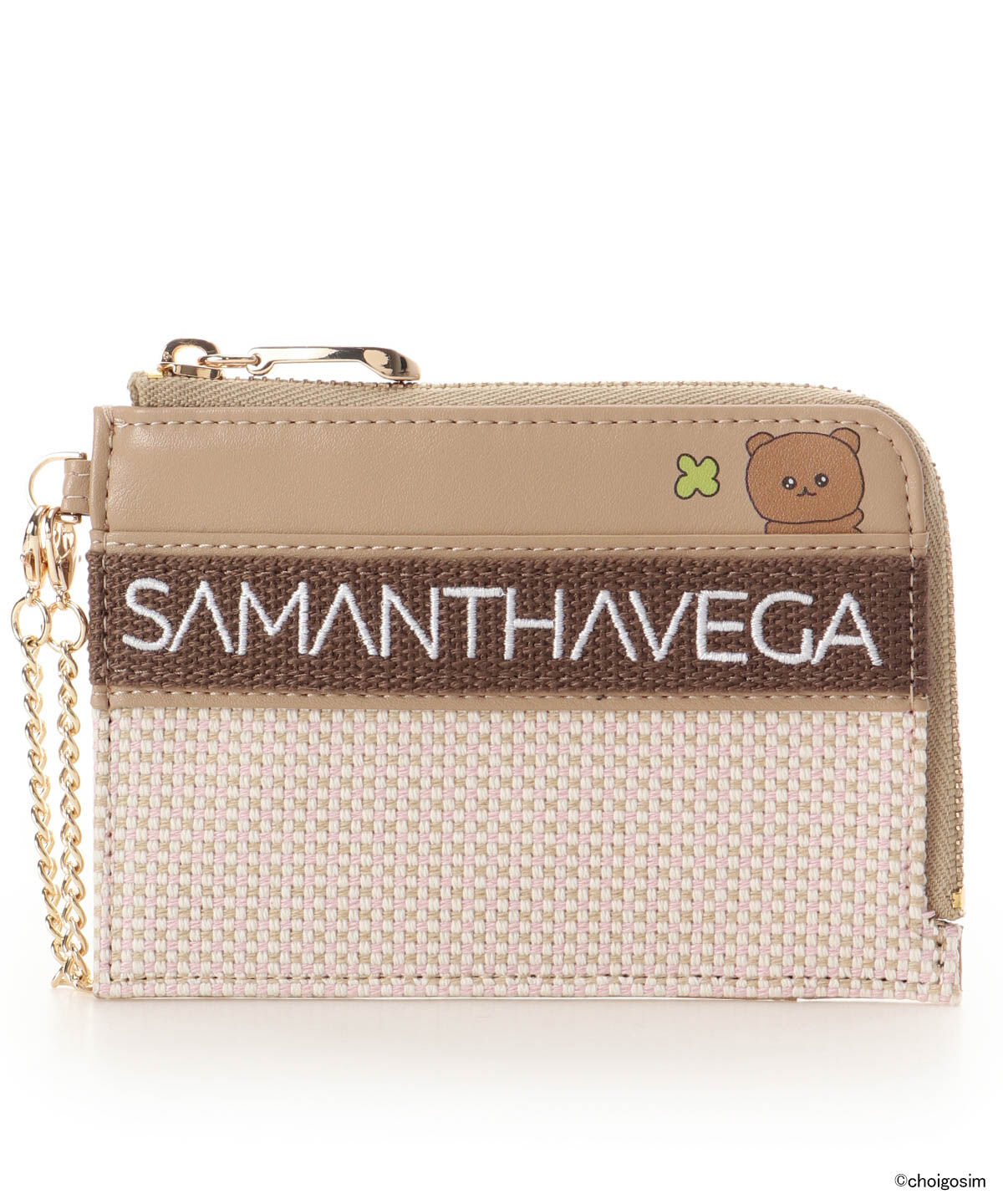 Samantha Vega「チェゴシム&times;SAMANTHAVEGA　「くまゴシム」マルチケース」|名刺入れ・カードケース|