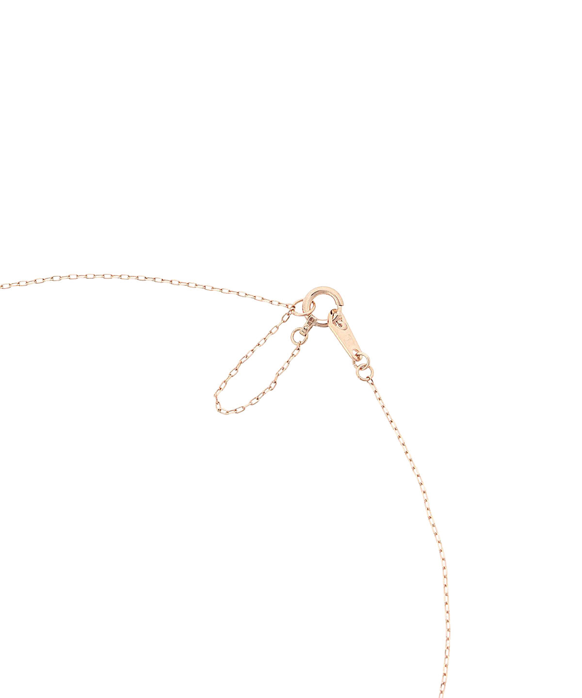 newme by Samantha Thavasa「K10 PG ストーンミニフラワー ネックレス」|ネックレス|