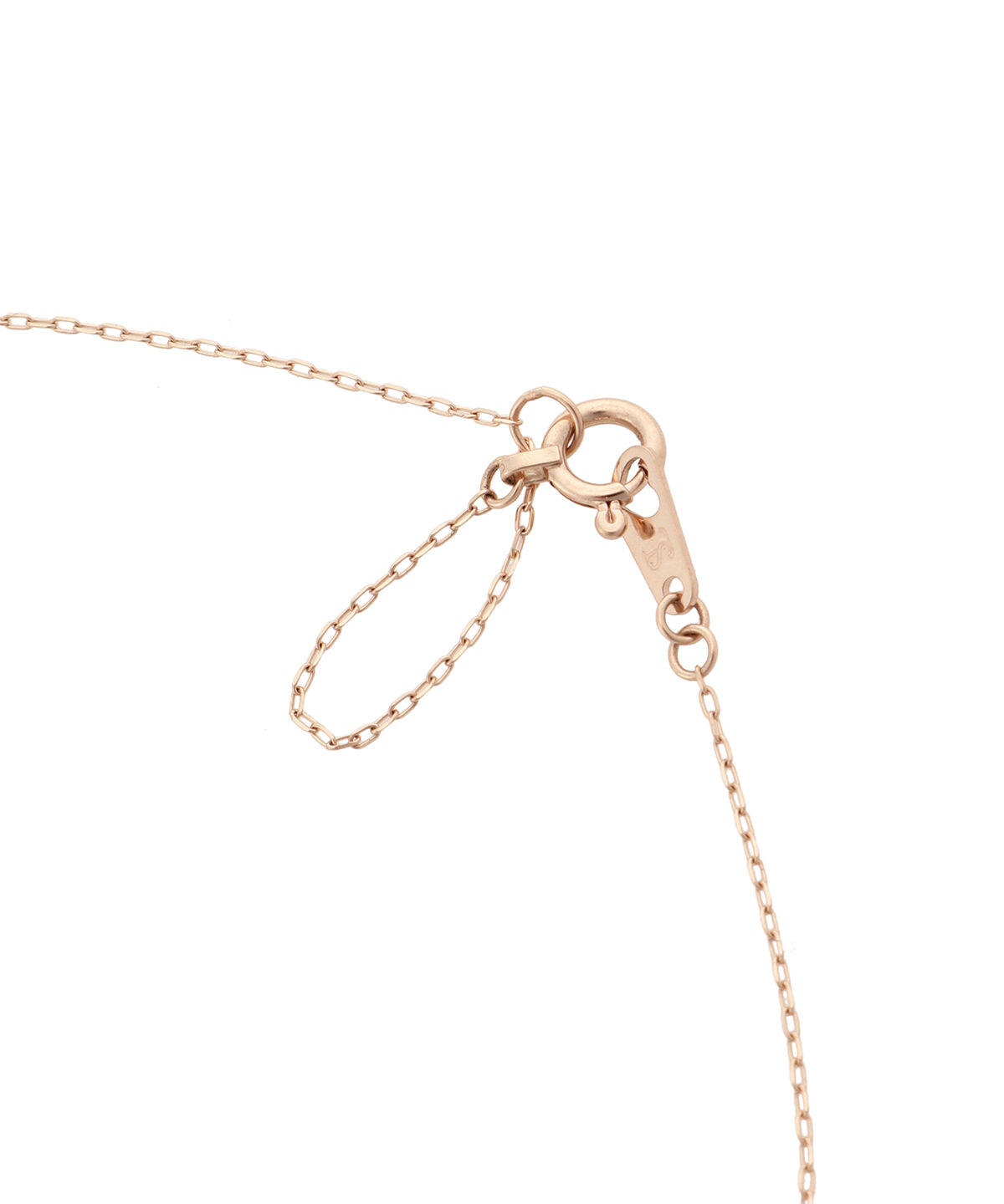 newme by Samantha Thavasa「K10 PG ハートガーランドネックレス」|ネックレス|