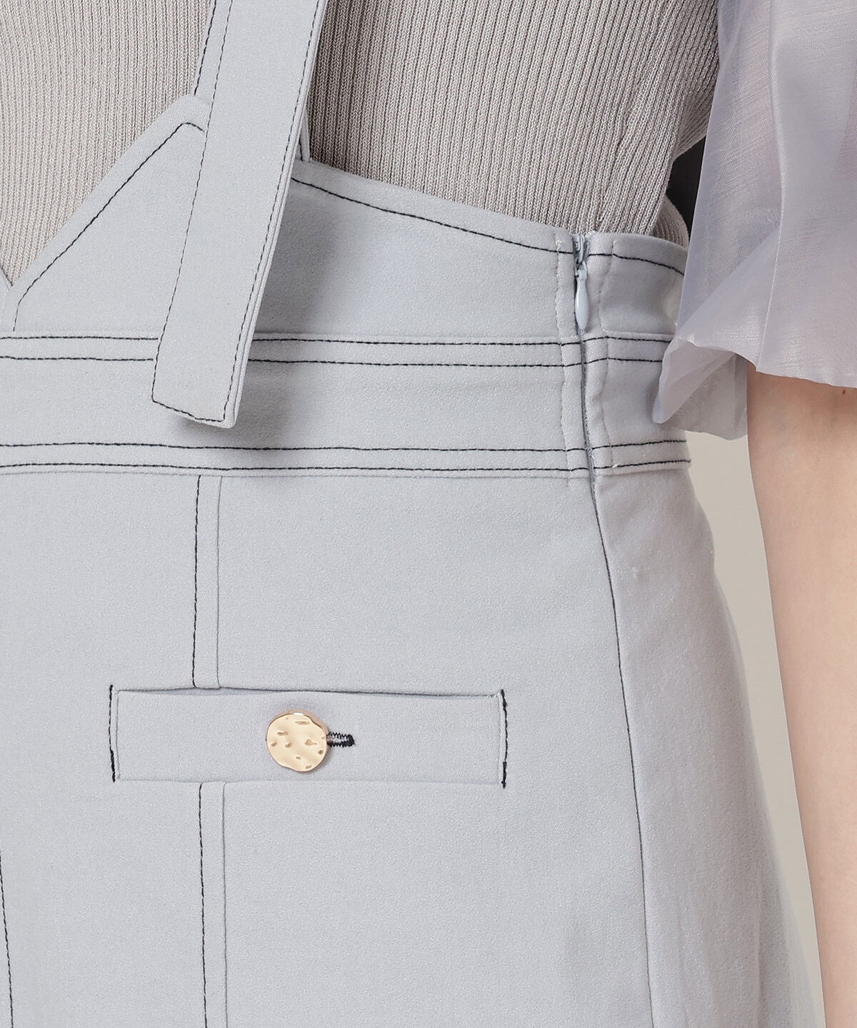 REDYAZEL「ガムストレッチサス付きタイトスカート」|タイト|