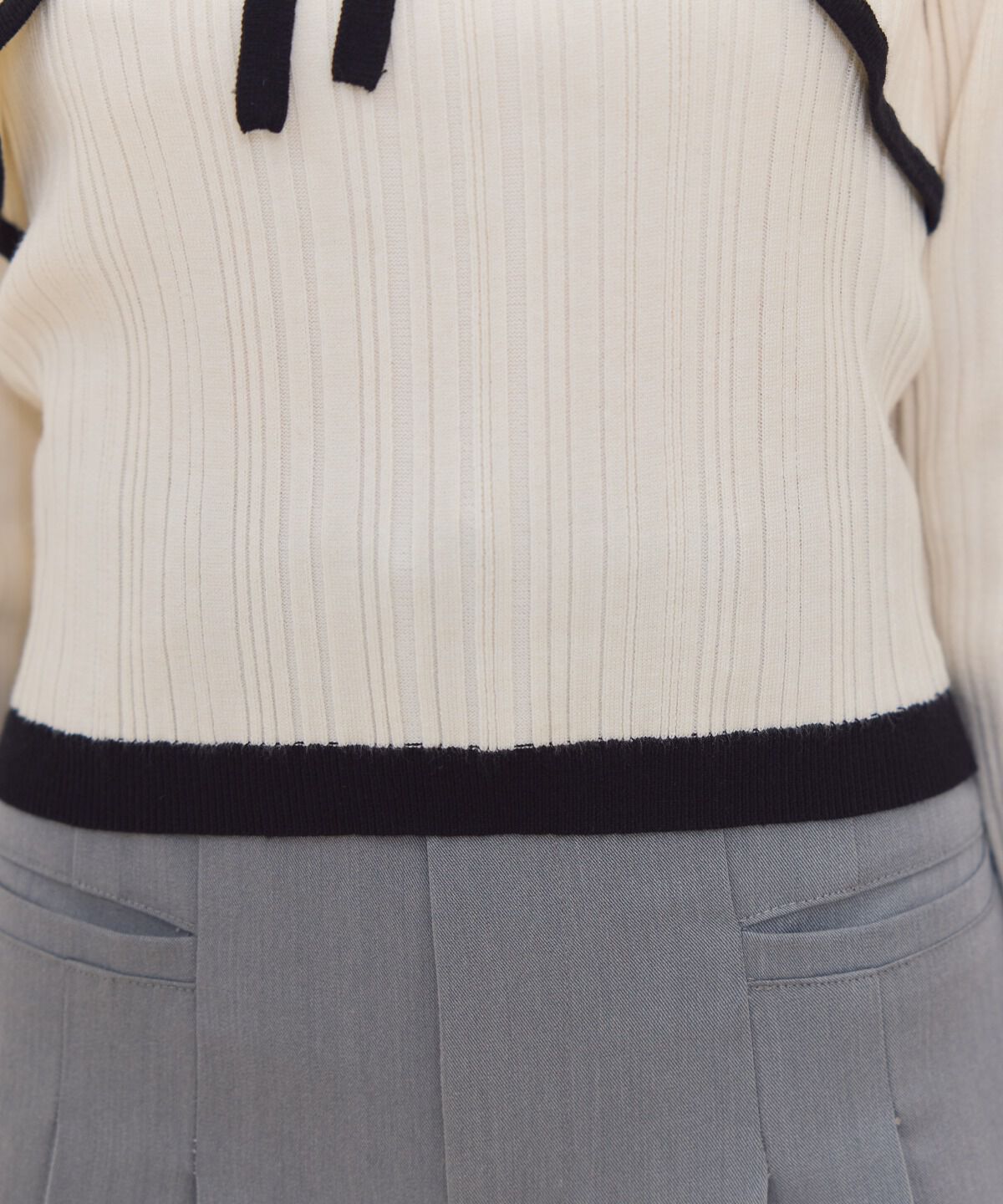 REDYAZEL「ボレロレイヤードデザインニット」|ニット・セーター|