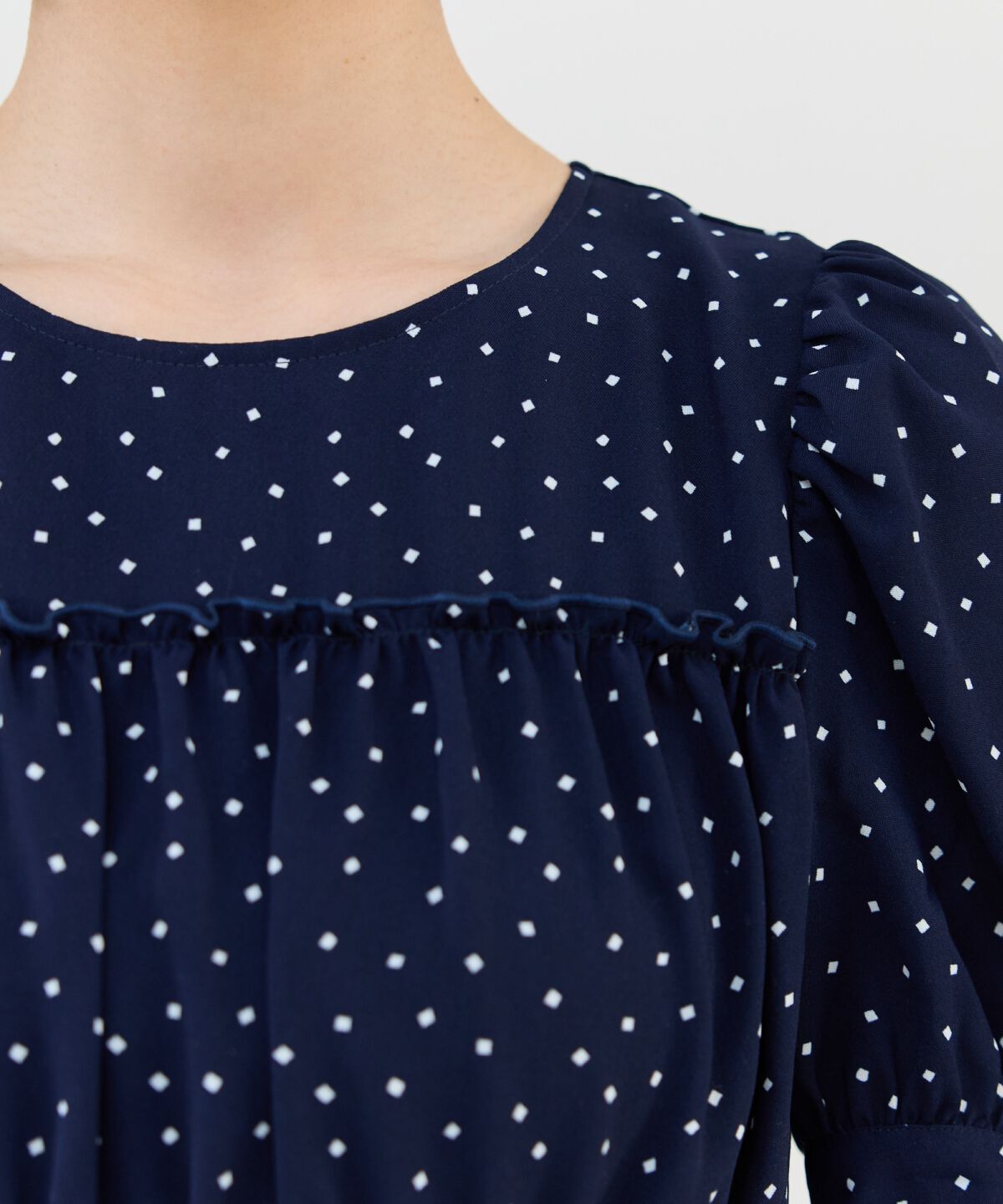 REDYAZEL「リボンスリーブティアードワンピース」|ワンピース|