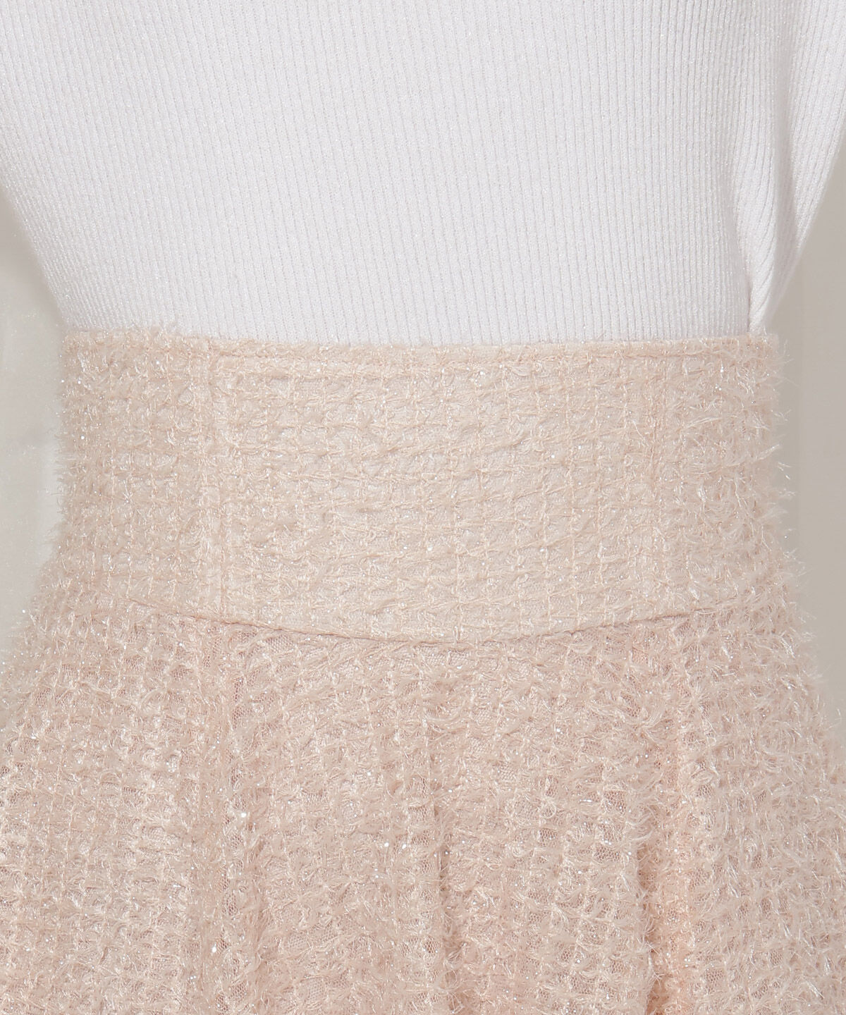 WILLSELECTION「フリンジチェックフレアスカート」|フレア|