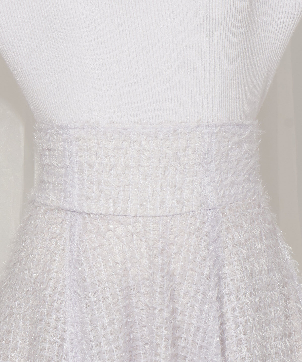 WILLSELECTION「フリンジチェックフレアスカート」|フレア|