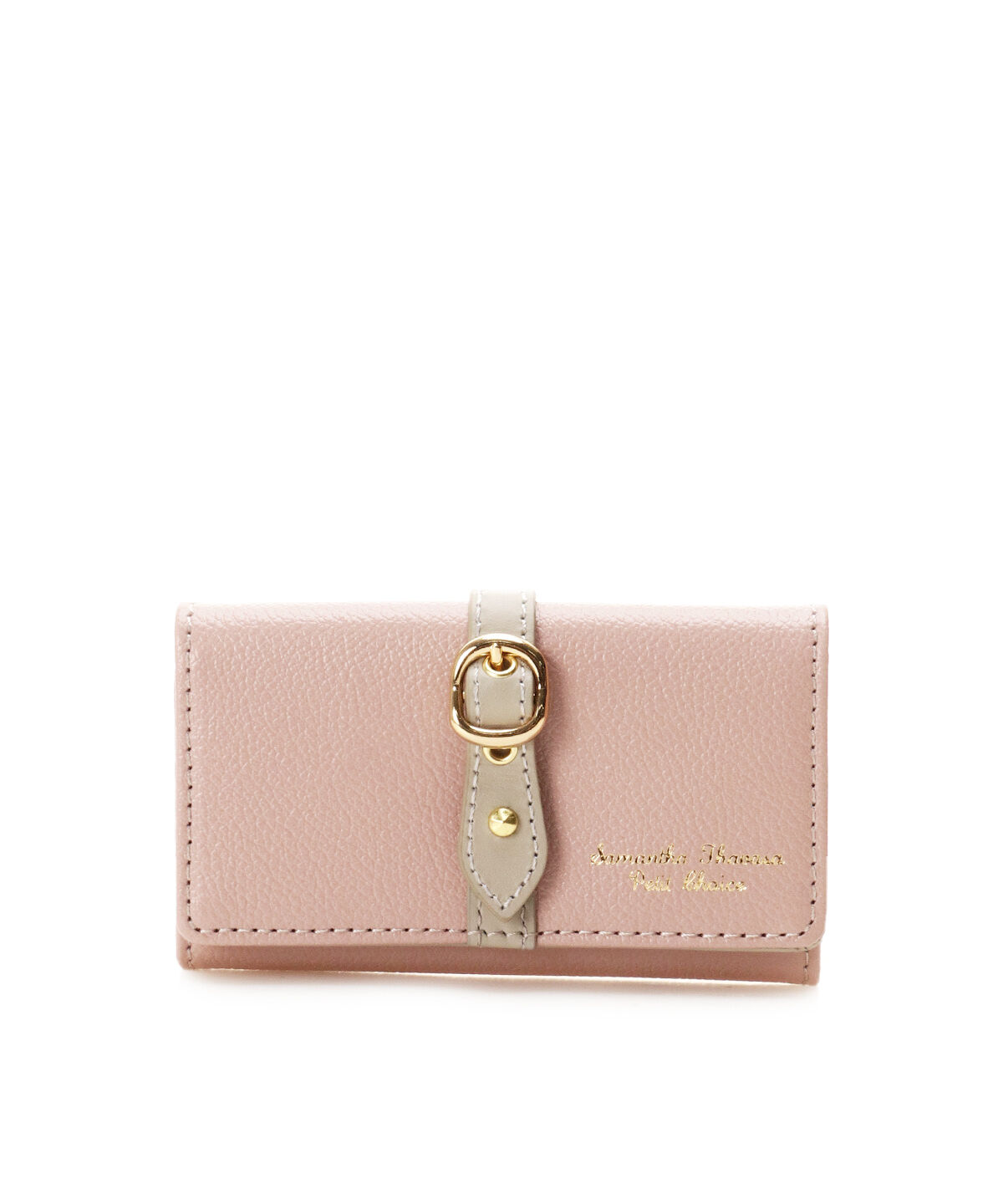 Samantha Thavasa Petit Choice「フロントベルト キーケース」|キーケース|ピンク