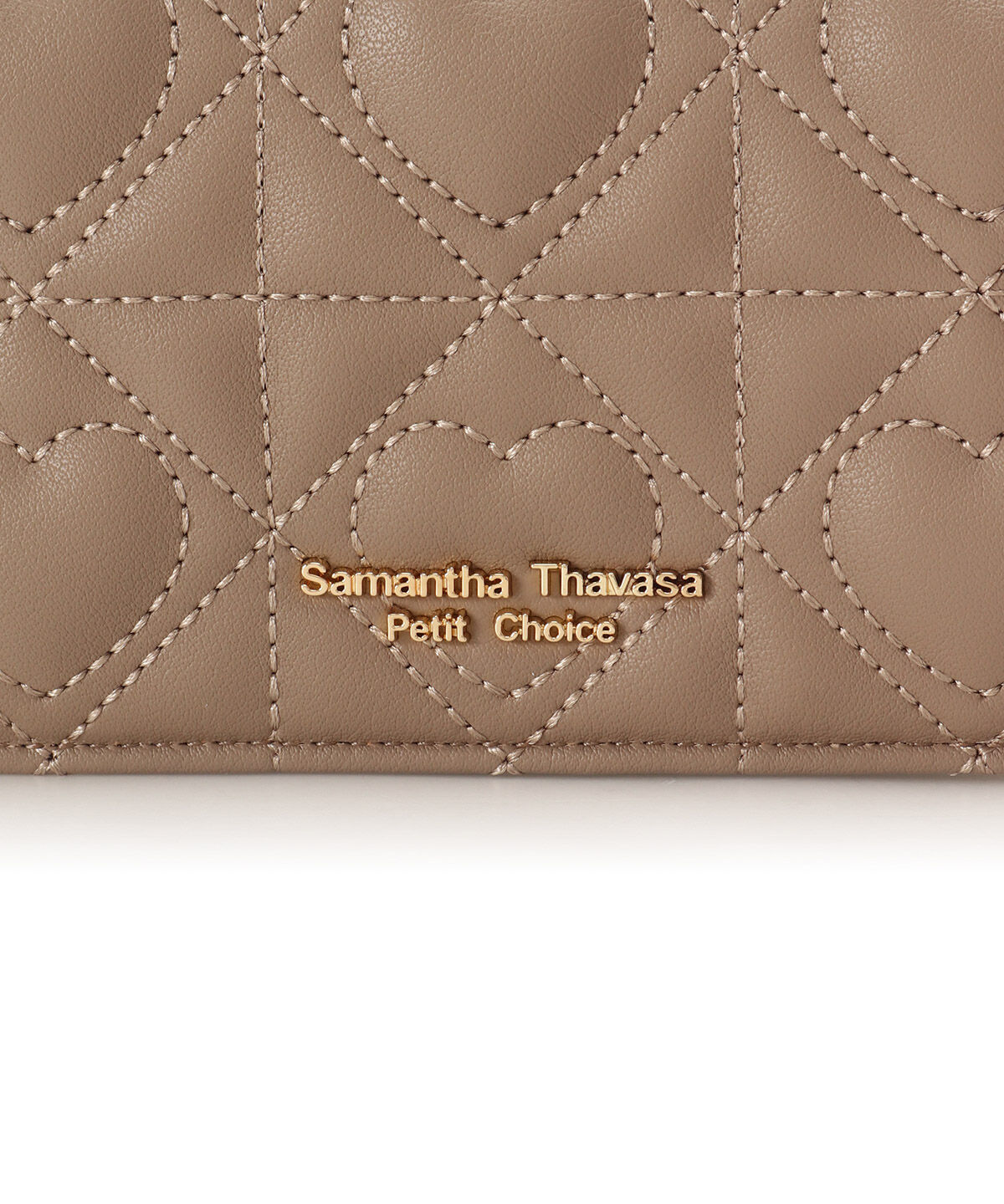 Samantha Thavasa Petit Choice「ハートキルト ミニ財布」|財布|