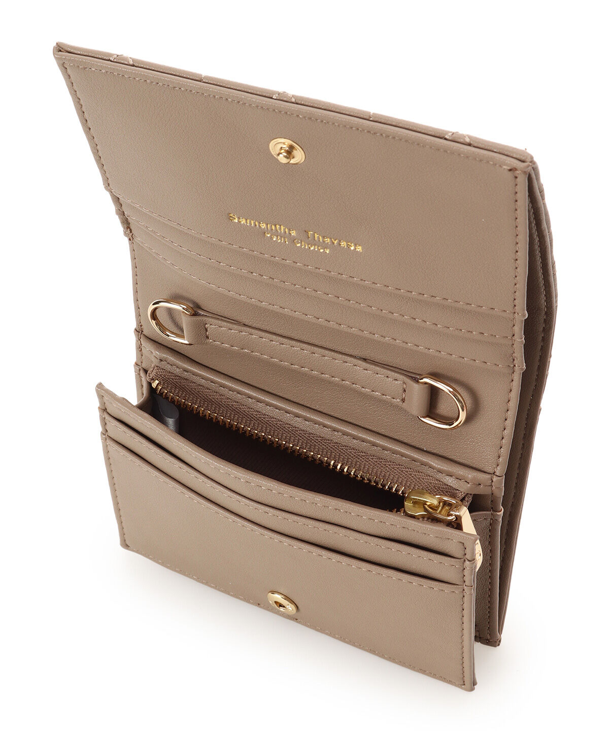 Samantha Thavasa Petit Choice「ハートキルト ミニ財布」|財布|