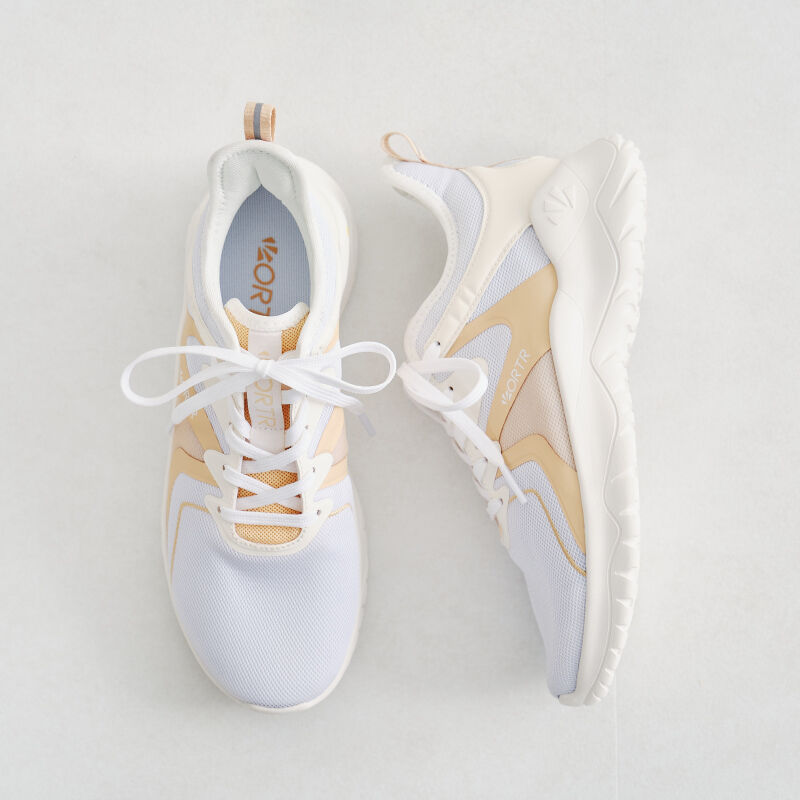 ORiental TRaffic「●お買い得●【軽量】スポーティ  メッシュスニーカー /3707」|スニーカー|BEIGE