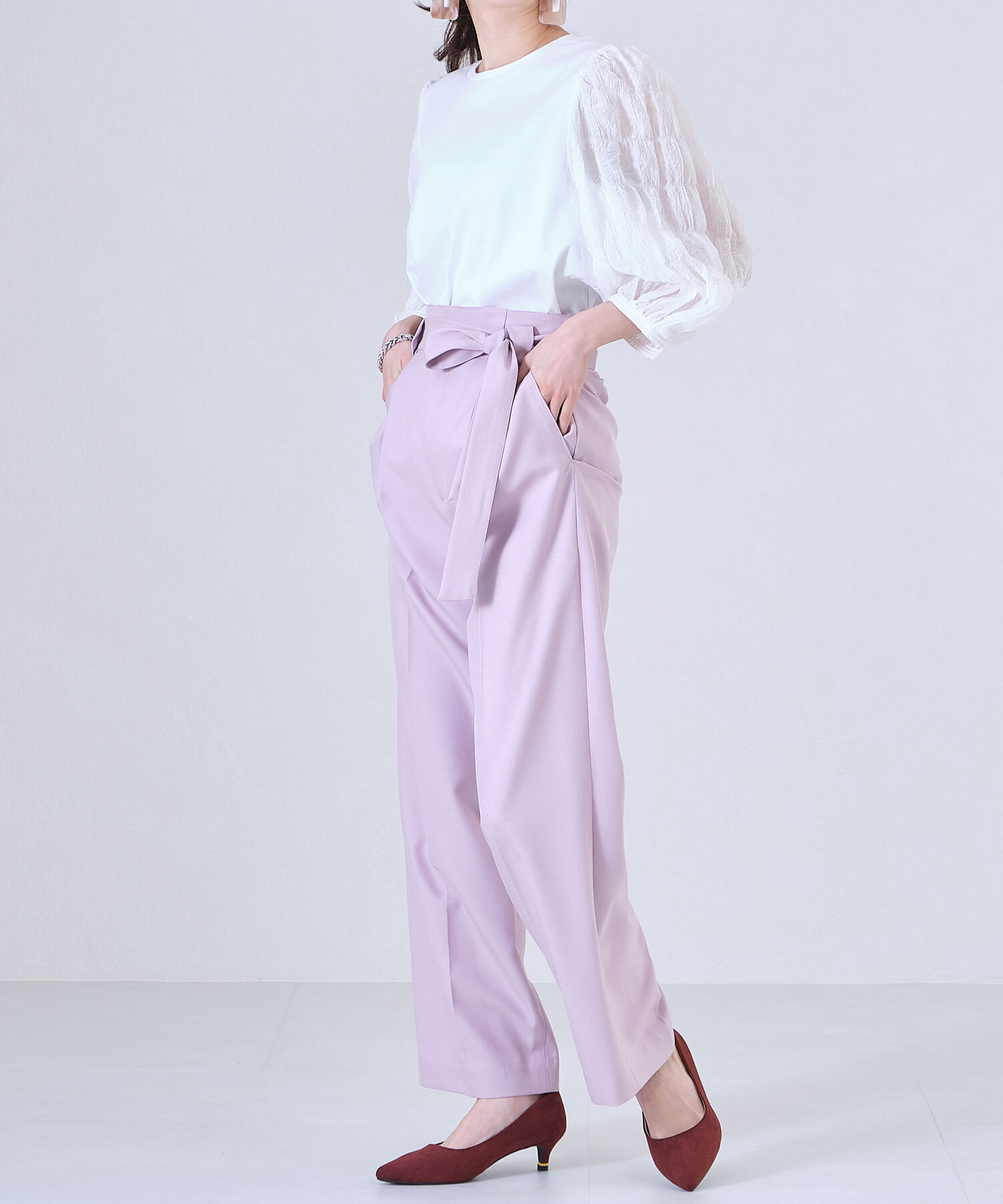 ORiental TRaffic「【跳べるパンプス/シリーズ累計１５０万足突破】メタリックラインヒール/R-3206 パンプス オケージョン」|パンプス|