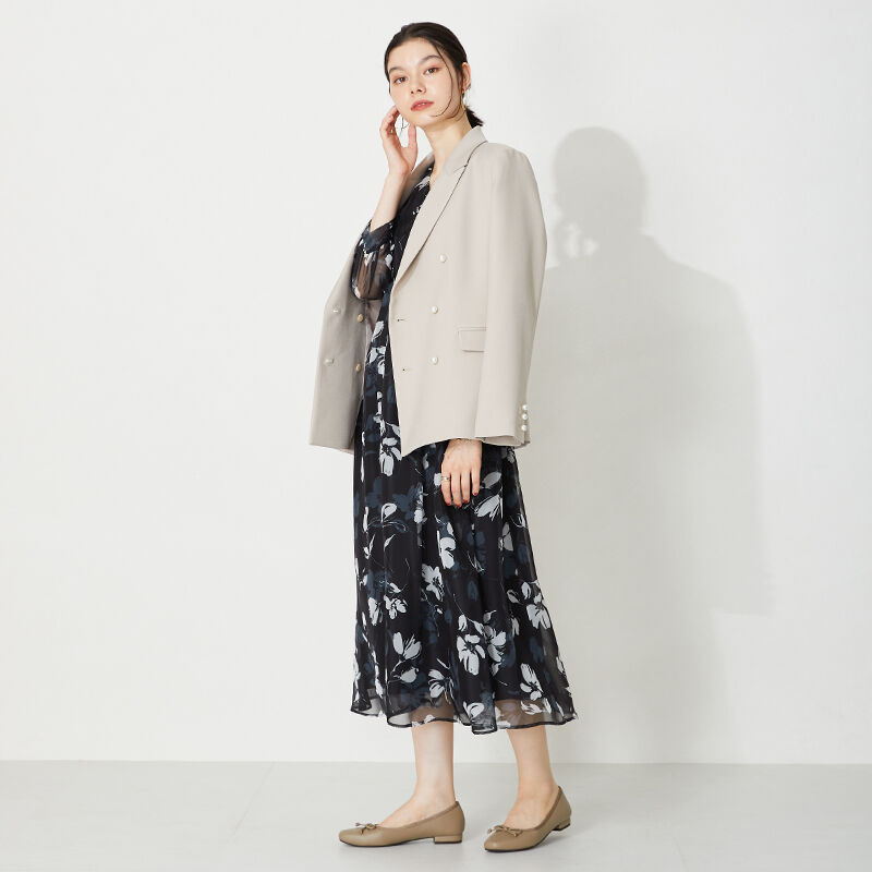 WA Oriental TRaffic「スクエアトゥフラットバレエシューズ/32306」|パンプス|