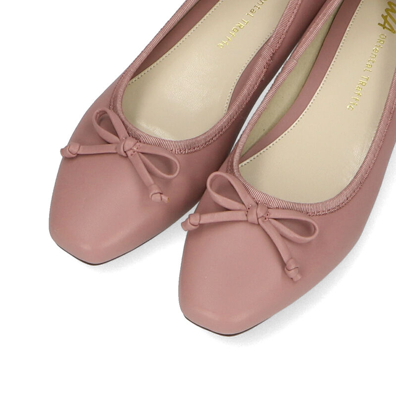 WA Oriental TRaffic「スクエアトゥフラットバレエシューズ/32306」|パンプス|