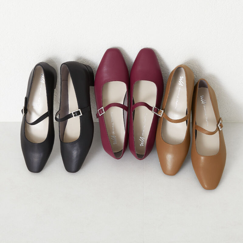 WA Oriental TRaffic「ビジューバックルストラップパンプス/32302」|パンプス|PINK