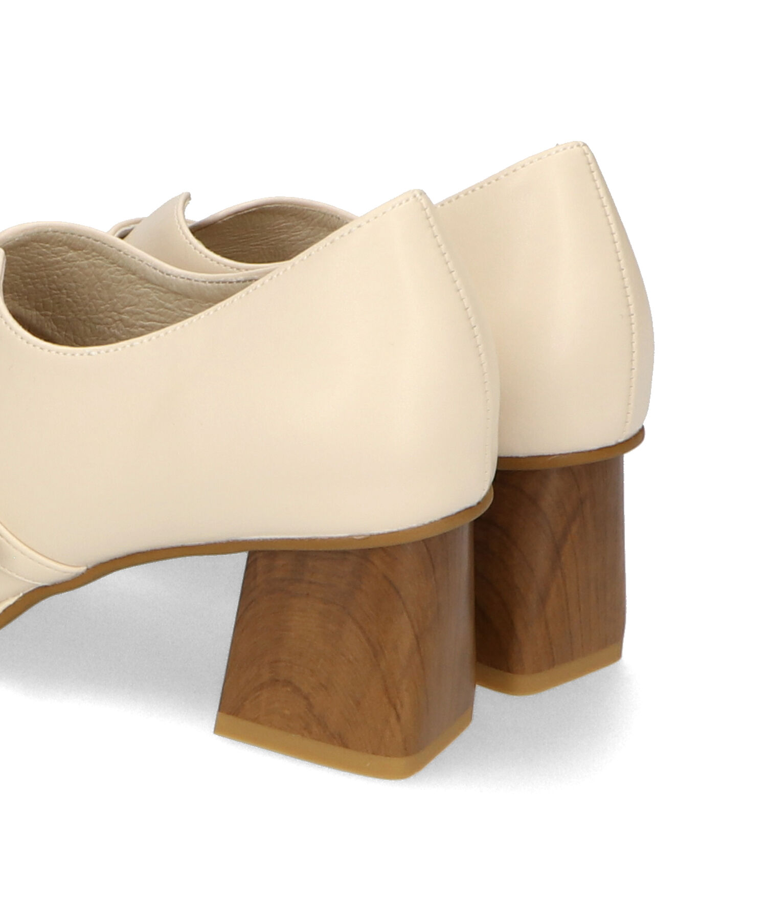 ORiental TRaffic「【トレンド】ウッドヒール甲深パンプス/41119 パンプス」|パンプス|