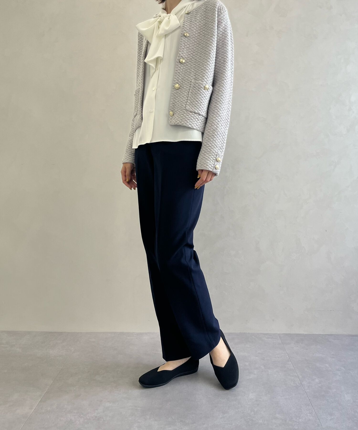 ORiental TRaffic「【洗濯OK】 ニットパンプス /R-3215 軽量 フラット ニット 通気性 柔らかい」|パンプス|