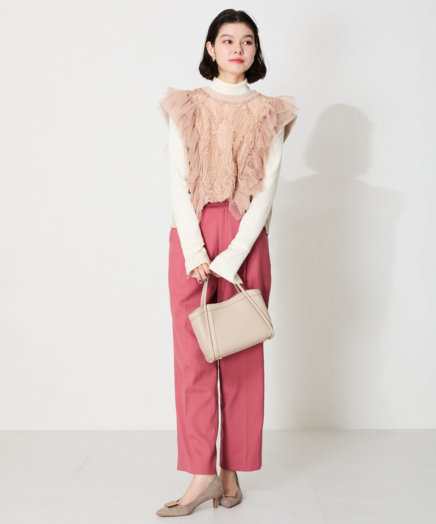 WA Oriental TRaffic「2wayスクエアモチーフヒールパンプス/42305」|パンプス|