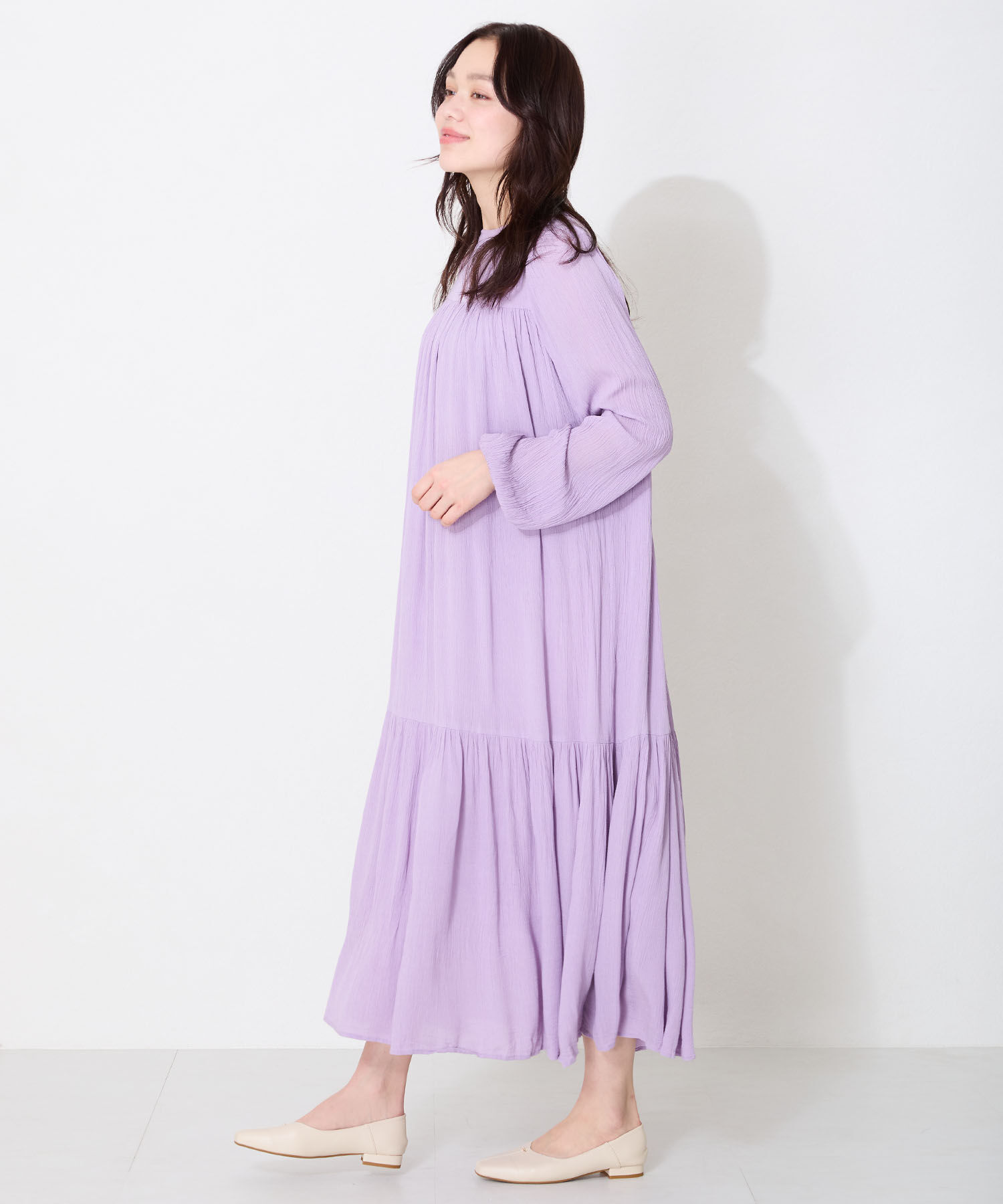 ORiental TRaffic「ゴールドパーツ Vカット バブーシュ /51112 パンプス 通勤靴 柔らかい」|パンプス|