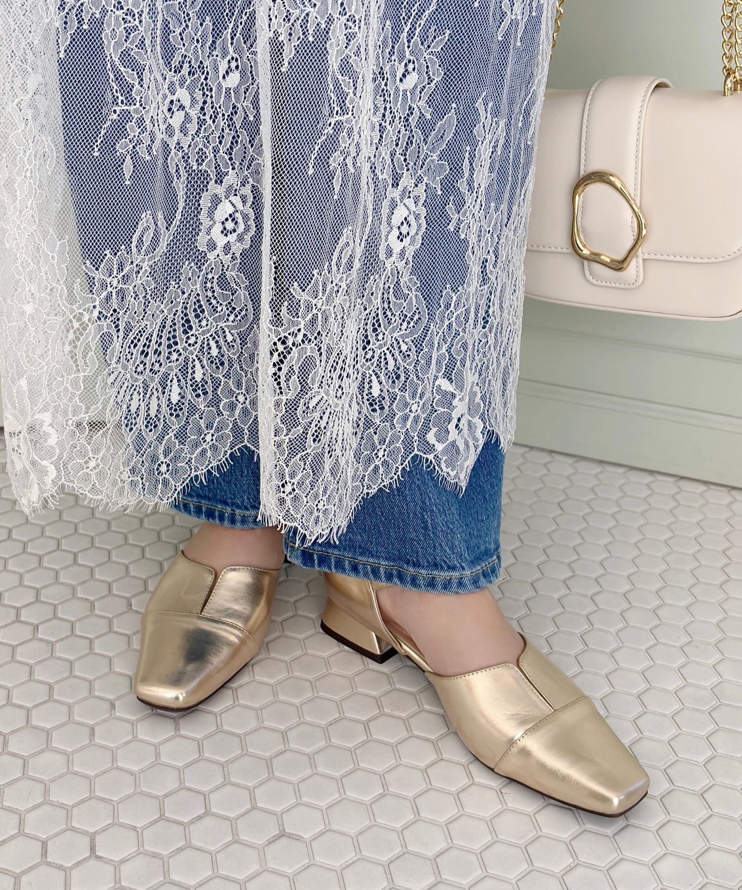 WA Oriental TRaffic「スリットセパレートパンプス/52110 ストラップパンプス」|パンプス|