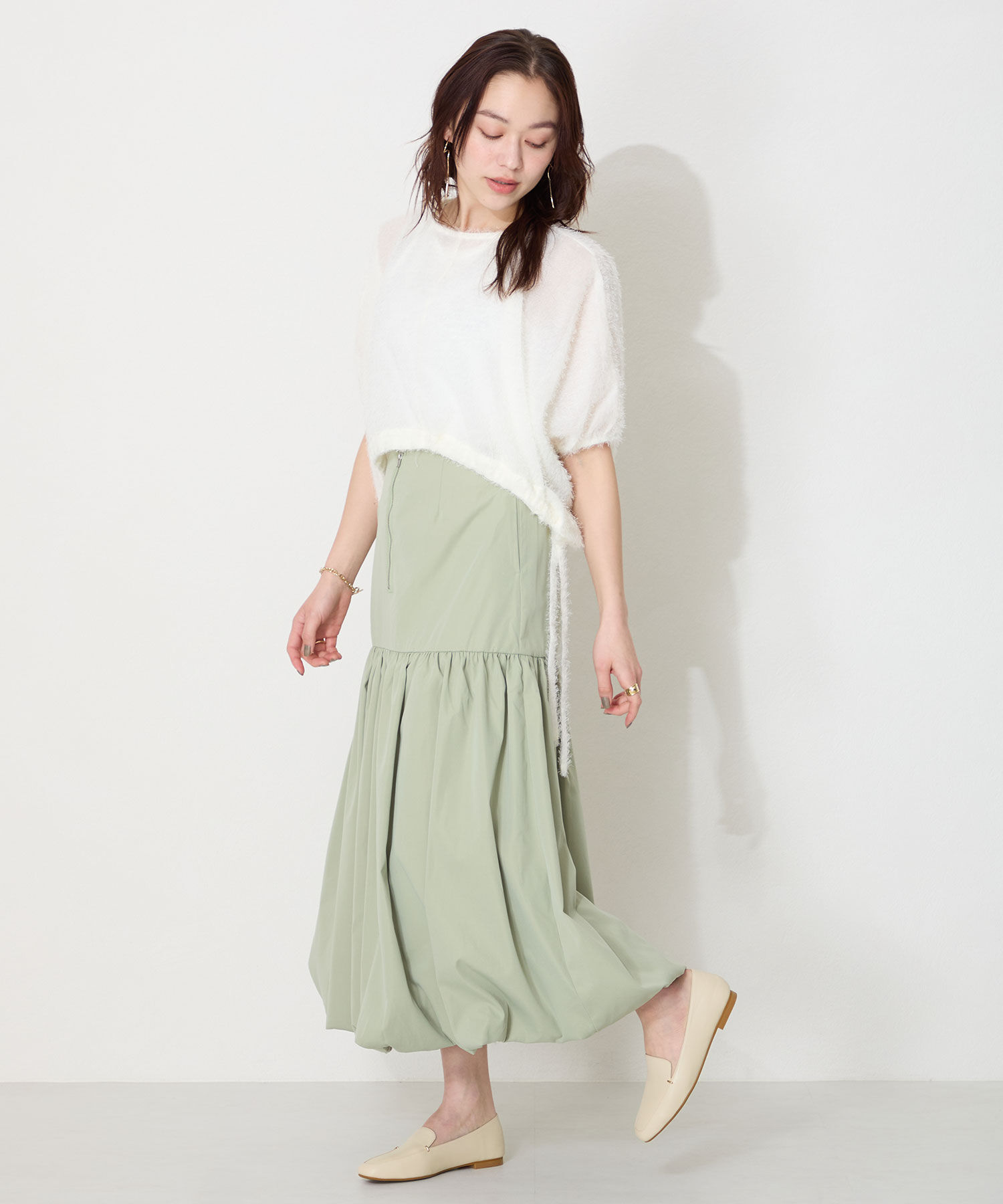 WA Oriental TRaffic「【WEB限定】メタルアクセント オペラシューズ /R-4011 パンプス フラット オペラパンプス 」|パンプス|