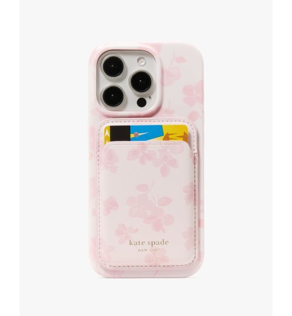 kate spade new york「スプリング パンジー アイフォン 16 Pro ケース」|モバイルケース|