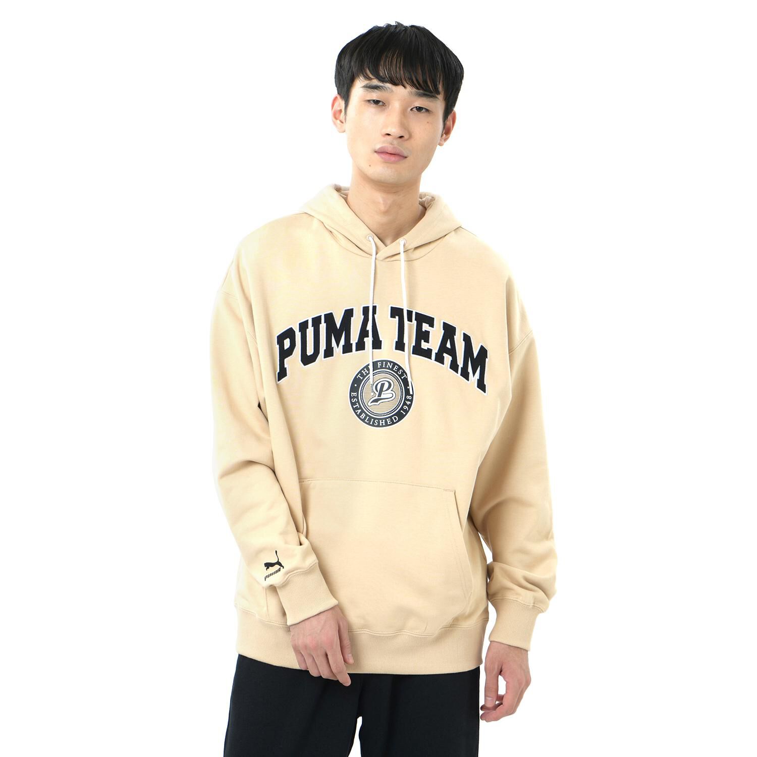 PUMA「【PUMA ｳｪｱ】M TEAM HOODIE TR」|ポロシャツ|